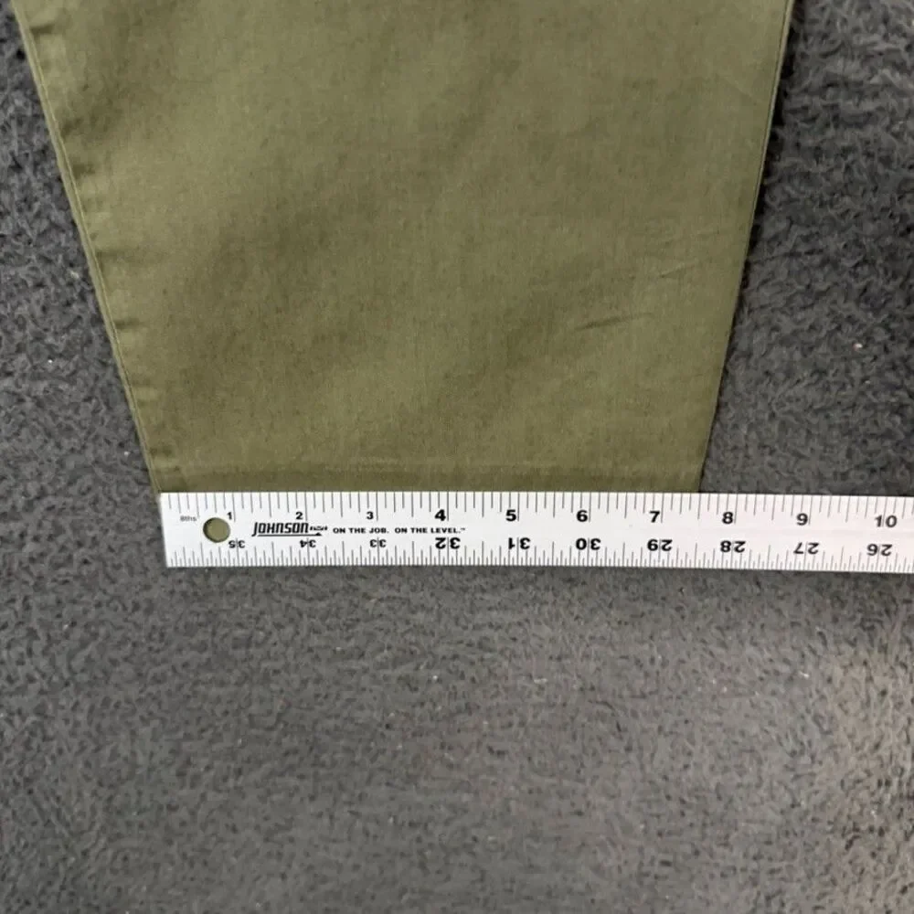 J Crew Pants Mens 32x29 Green Ludlow Slim Fit Larusmiani Chino Preppy Casual